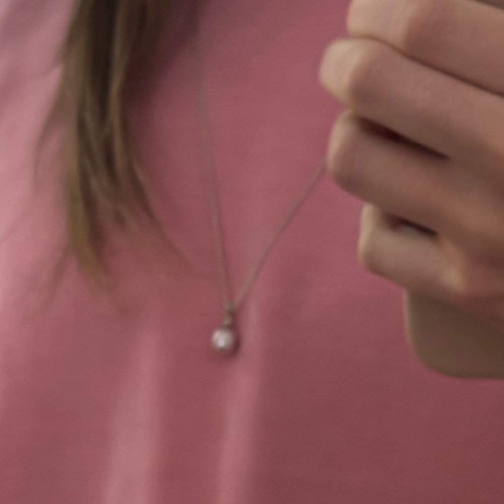 Tiffany & Co. Cat Island Pearl Pendant In Lavender View 2
